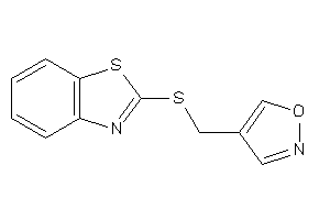 4-[(1,3-benzothiazol-2-ylthio)methyl]isoxazole