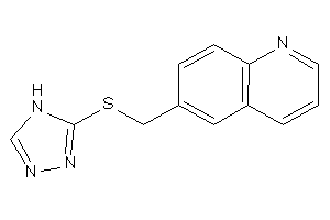 6-[(4H-1,2,4-triazol-3-ylthio)methyl]quinoline