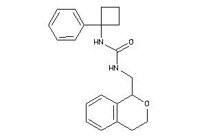 1-(isochroman-1-ylmethyl)-3-(1-phenylcyclobutyl)urea