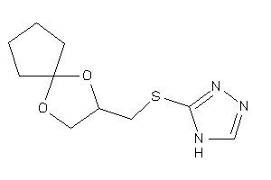 3-(6,9-dioxaspiro[4.4]nonan-7-ylmethylthio)-4H-1,2,4-triazole