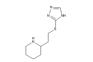 2-[2-(4H-1,2,4-triazol-3-ylthio)ethyl]piperidine