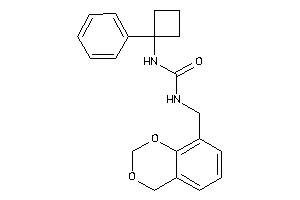 1-(4H-1,3-benzodioxin-8-ylmethyl)-3-(1-phenylcyclobutyl)urea