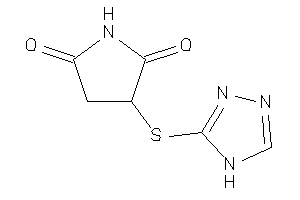 3-(4H-1,2,4-triazol-3-ylthio)pyrrolidine-2,5-quinone
