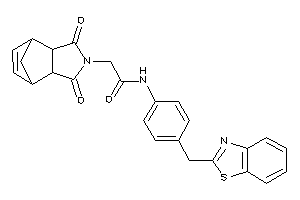 N-[4-(1,3-benzothiazol-2-ylmethyl)phenyl]-2-(diketoBLAHyl)acetamide