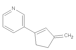 3-(3-methylenecyclopenten-1-yl)pyridine