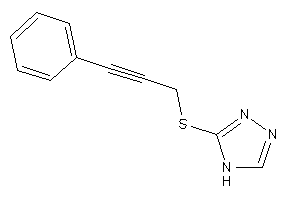 3-(3-phenylprop-2-ynylthio)-4H-1,2,4-triazole