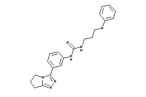 1-[3-(6,7-dihydro-5H-pyrrolo[2,1-c][1,2,4]triazol-3-yl)phenyl]-3-(3-phenoxypropyl)urea