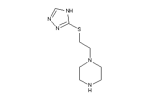 1-[2-(4H-1,2,4-triazol-3-ylthio)ethyl]piperazine