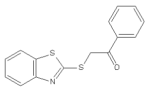 2-(1,3-benzothiazol-2-ylthio)-1-phenyl-ethanone