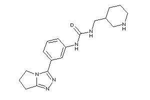 1-[3-(6,7-dihydro-5H-pyrrolo[2,1-c][1,2,4]triazol-3-yl)phenyl]-3-(3-piperidylmethyl)urea