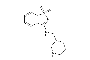 (1,1-diketo-1,2-benzothiazol-3-yl)-(3-piperidylmethyl)amine