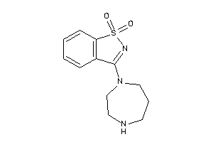 3-(1,4-diazepan-1-yl)-1,2-benzothiazole 1,1-dioxide