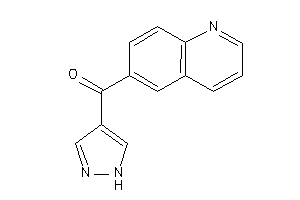 1H-pyrazol-4-yl(6-quinolyl)methanone