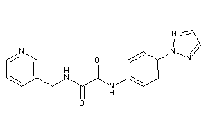 N-(3-pyridylmethyl)-N'-[4-(triazol-2-yl)phenyl]oxamide