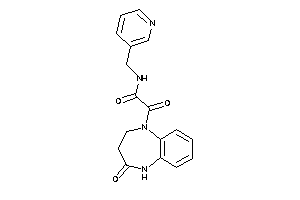 2-keto-2-(4-keto-3,5-dihydro-2H-1,5-benzodiazepin-1-yl)-N-(3-pyridylmethyl)acetamide