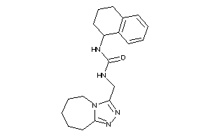 1-(6,7,8,9-tetrahydro-5H-[1,2,4]triazolo[4,3-a]azepin-3-ylmethyl)-3-tetralin-1-yl-urea