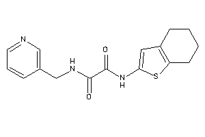 N-(3-pyridylmethyl)-N'-(4,5,6,7-tetrahydrobenzothiophen-2-yl)oxamide