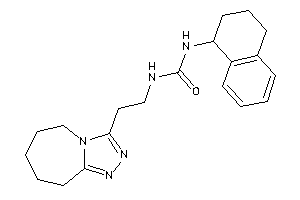 1-[2-(6,7,8,9-tetrahydro-5H-[1,2,4]triazolo[4,3-a]azepin-3-yl)ethyl]-3-tetralin-1-yl-urea