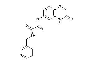 N-(3-keto-4H-1,4-benzothiazin-6-yl)-N'-(3-pyridylmethyl)oxamide