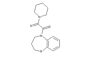 1-(3,4-dihydro-2H-1,5-benzothiazepin-5-yl)-2-piperidino-ethane-1,2-dione