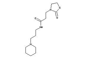 3-(2-ketothiazolidin-3-yl)-N-(3-piperidinopropyl)propionamide