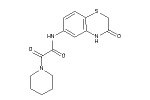 2-keto-N-(3-keto-4H-1,4-benzothiazin-6-yl)-2-piperidino-acetamide