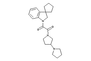 1-(3-pyrrolidinopyrrolidino)-2-spiro[cyclopentane-1,3'-indoline]-1'-yl-ethane-1,2-dione