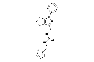 1-(2-furfuryl)-3-[(1-phenyl-5,6-dihydro-4H-cyclopenta[c]pyrazol-3-yl)methyl]urea