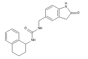 1-[(2-ketoindolin-5-yl)methyl]-3-tetralin-1-yl-urea