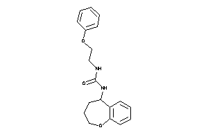 1-(2-phenoxyethyl)-3-(2,3,4,5-tetrahydro-1-benzoxepin-5-yl)urea