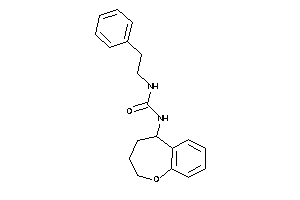 1-phenethyl-3-(2,3,4,5-tetrahydro-1-benzoxepin-5-yl)urea