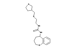 1-(2,3,4,5-tetrahydro-1-benzoxepin-5-yl)-3-[2-(tetrahydrofuran-3-ylmethoxy)ethyl]urea