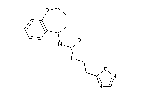 1-[2-(1,2,4-oxadiazol-5-yl)ethyl]-3-(2,3,4,5-tetrahydro-1-benzoxepin-5-yl)urea