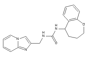 1-(imidazo[1,2-a]pyridin-2-ylmethyl)-3-(2,3,4,5-tetrahydro-1-benzoxepin-5-yl)urea