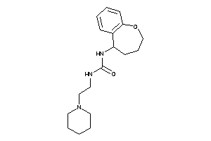 1-(2-piperidinoethyl)-3-(2,3,4,5-tetrahydro-1-benzoxepin-5-yl)urea