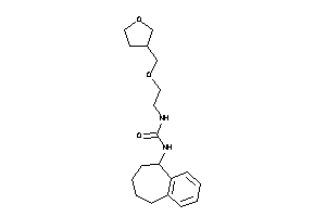 1-(6,7,8,9-tetrahydro-5H-benzocyclohepten-9-yl)-3-[2-(tetrahydrofuran-3-ylmethoxy)ethyl]urea