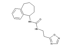 1-[2-(1,2,4-oxadiazol-5-yl)ethyl]-3-(6,7,8,9-tetrahydro-5H-benzocyclohepten-9-yl)urea