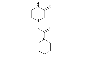 4-(2-keto-2-piperidino-ethyl)piperazin-2-one