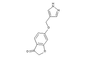 6-(1H-pyrazol-4-ylmethoxy)coumaran-3-one