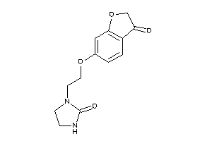 1-[2-(3-ketocoumaran-6-yl)oxyethyl]-2-imidazolidinone