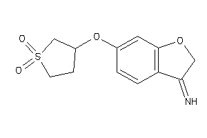 [6-(1,1-diketothiolan-3-yl)oxycoumaran-3-ylidene]amine