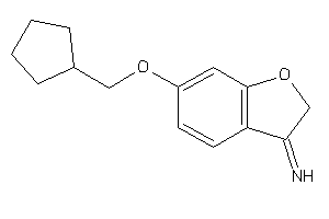 Image of [6-(cyclopentylmethoxy)coumaran-3-ylidene]amine