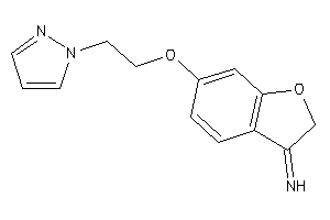 [6-(2-pyrazol-1-ylethoxy)coumaran-3-ylidene]amine