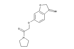 2-(3-iminocoumaran-6-yl)oxy-1-pyrrolidino-ethanone