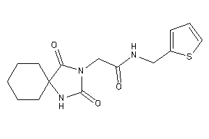 2-(2,4-diketo-1,3-diazaspiro[4.5]decan-3-yl)-N-(2-thenyl)acetamide