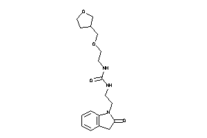 1-[2-(2-ketoindolin-1-yl)ethyl]-3-[2-(tetrahydrofuran-3-ylmethoxy)ethyl]urea