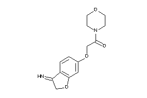 2-(3-iminocoumaran-6-yl)oxy-1-morpholino-ethanone