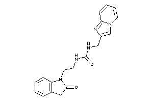 1-(imidazo[1,2-a]pyridin-2-ylmethyl)-3-[2-(2-ketoindolin-1-yl)ethyl]urea