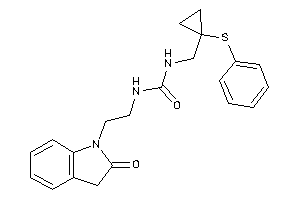 1-[2-(2-ketoindolin-1-yl)ethyl]-3-[[1-(phenylthio)cyclopropyl]methyl]urea