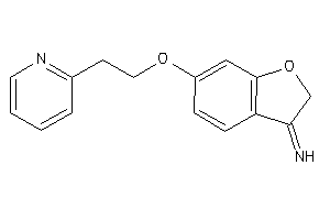[6-[2-(2-pyridyl)ethoxy]coumaran-3-ylidene]amine